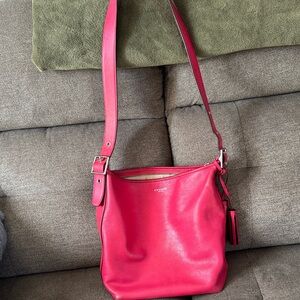 Coach Vibrant Red Crossbody Bag
